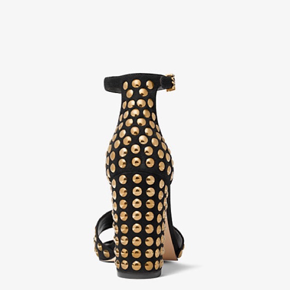 Michael Kors Leela Studded Suede Sandal - Picture 3 of 16
